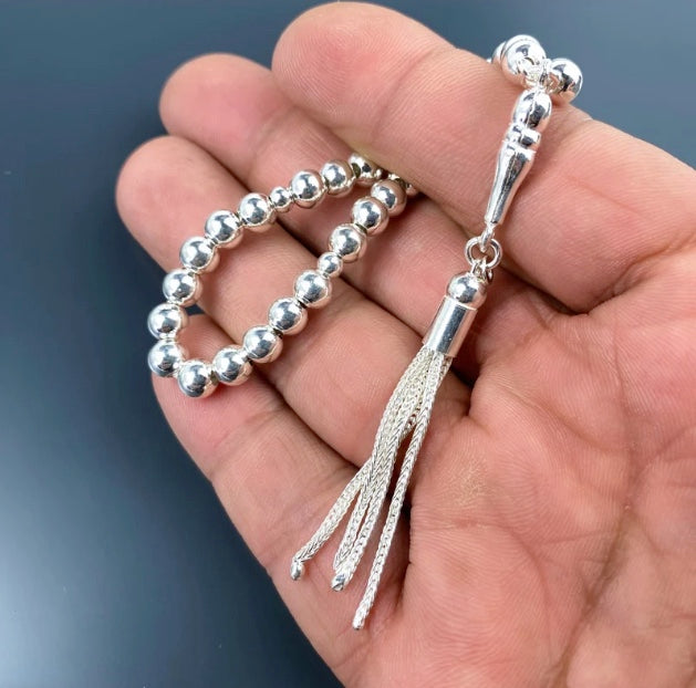 Tesbih Silber 925 Mini Misket Kesim
