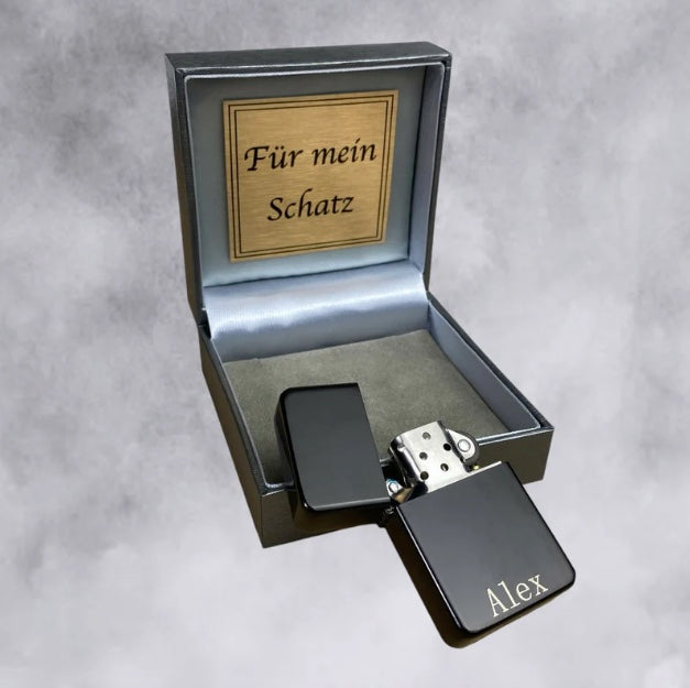 Kisiye Özel Cakmak Sözlü Kutu Gri