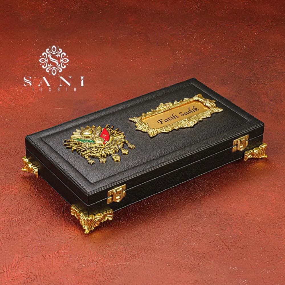 Tesbih Black Set Özel Kutu Osmanli – Special Box