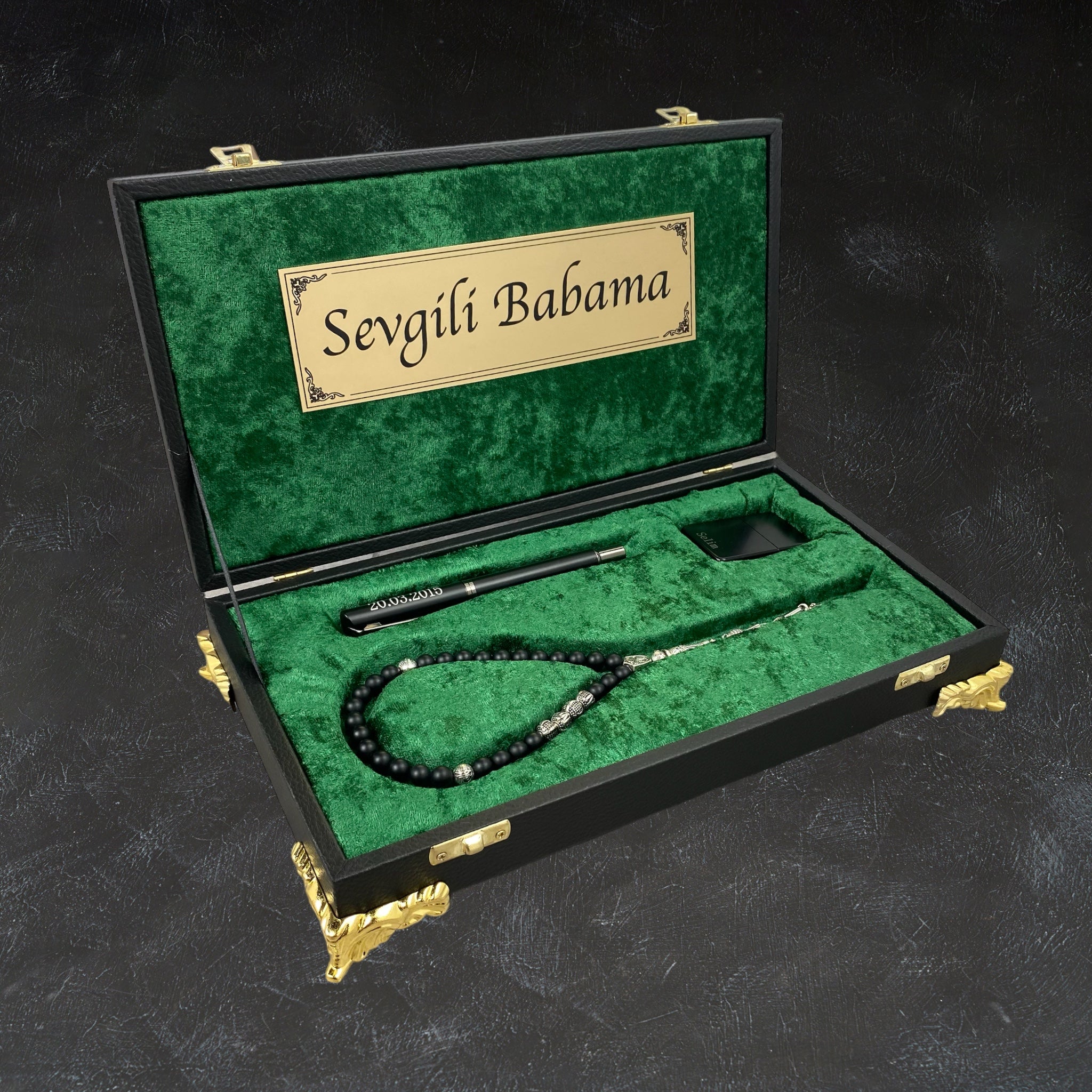 Tesbih Green Set Özel Kutu – Special Box